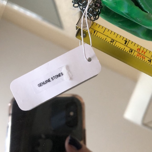 AphOrism Genuine Stones Sterling Silver Necklace - Picture 5 of 10